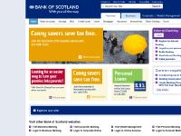 Bank of Scotland - Online personal banking - Banking services Bank of Scotland - Online personal banking - Banking services