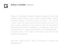 barbosa-guimaraes.com Recent Projects, Container