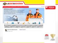  Kontakta oss, In english, sök i karta, Bärgning