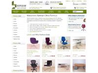 Maple Double Bench Desk, Light Oak and Silver Bench Desk, Genuine Vitra Panton Chair, Beech Double Door Cupboard 1.6m x 1m Maple Double Bench Desk, Light Oak and Silver Bench Desk, Genuine Vitra Panton Chair, Beech Double Door Cupboard 1.6m x 1m