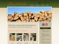 Bark Mulch Depot | Calgary, Alberta | Mulches & Wood Chips, Composts, Screened Loam, Lawn Edging, Firewood | Bed Maintenance, Concrete Curbing