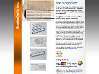 Bar Magnifiers - Bar Magnifying Glass & Loupes