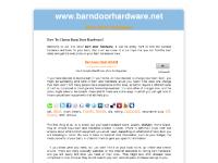 Barn Door Hardware Barn Door Hardware