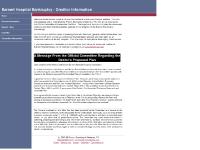 Barnert Hospital Bankruptcy Creditor Information