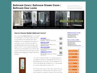 Bathroom Shower Doors  Bathroom Shower Doors