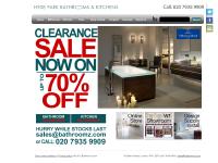 Hyde Park Bathrooms & Kitchens, luxury bathroom and kitchen retailer Central London.