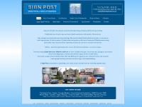 Sign Post for Business Signs, Signage, Shop Signs, Commercial Signs, Vehicle Signs, Signwriting, A-boards in South West BA1 5DJ