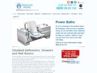  Disabled Showers, Shower Trays, Step-in shower trays, Low-level shower trays