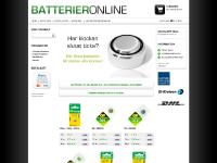 Batterieronline - Webbutik