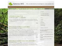 Batteries WiKi | We provides battery knowledge for more people who want to know more about battery. Batteries WiKi | We provides battery knowledge for more people who want to know more about battery.