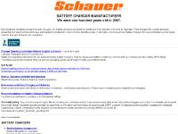 BATTERY CHARGERS made by SCHAUER