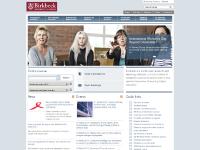 bbk.ac.uk Birkbeck, University of London, Current students