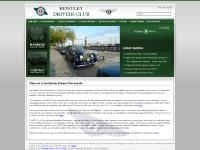 The Bentley Drivers Club website