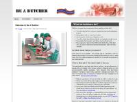 Be a Butcher. Train to be a butcher - Butchery Training. Be a Butcher. Train to be a butcher - Butchery Training.