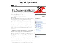 Arts and Entertainment | Just another WordPress.com weblog