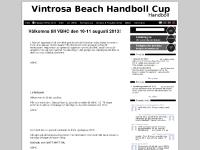 Vintrosa Beach Handboll Cup / VINNARE VBHC 2011 Vintrosa Beach Handboll Cup / VINNARE VBHC 2011