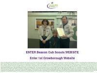 Beacon Cub Pack, 1st Crowborough Scout Group Updated 13 Dec 10