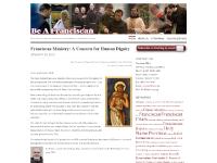 Be A Franciscan