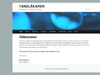 Välkommen | TANDLÄKAREN Välkommen | TANDLÄKAREN
