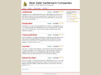 Best Debt Settlement Company Reviews | Debt Settlement