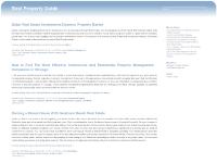 Best Property Guide Best Property Guide