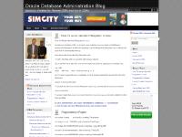 Oracle Database Administration Blog