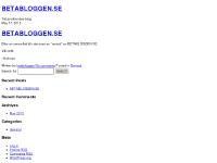 BETABLOGGEN.SE | Yet another dev blog BETABLOGGEN.SE | Yet another dev blog