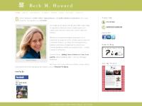 Beth M. Howard is a writer, editor, web producer, & public relations consultant.