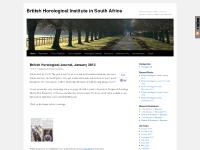 British Horological Institute in South Africa | Clock and watch: makers, restorers, repairers, traders, retailers and enthusiasts. British Horological Institute in South Africa | Clock and watch: makers, restorers, repairers, traders, retailers and enthusiasts.