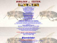 Bisidor med många bilder med - Blommor - Bin - Natur.