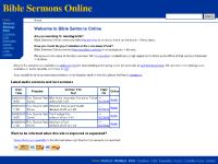 Bible Sermons Online - Bible-Sermons.org.uk Bible Sermons Online - Bible-Sermons.org.uk