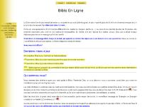 Bible En Ligne - Commentaires bibliques - Cours bibliques GRATUITS - Lectures chrétiennes - Librairie chrétienne Bible En Ligne - Commentaires bibliques - Cours bibliques GRATUITS - Lectures chrétiennes - Librairie chrétienne