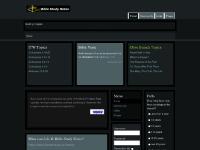 Bible Study Notes Portal Bible Study Notes Portal