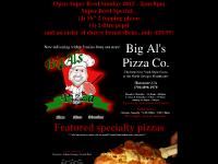 bigalspizzaco.com big als, al's, Pizza