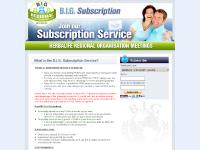 B.I.G. Subscription Service