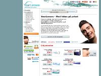 billigalinser.se Startsida, Endagslinser, Månadslinser