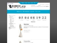 birdie.org Ny användare, Glömt lösenordet?, Allmänt