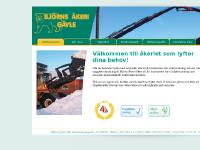 Björns Åkeri AB i Gävle - Vi lyfter, transporterar och monterar, Kran, Lastbil, Traktor, Truck, Skylift, Transport, Kvalitet, Miljöpolicy, Lastning, Arbetsbod, Montering, Industri, Bygg, Betong, Scania, Volvo