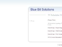 bluebit - Blue Bit Solutions : (TV Scheduler Pro) bluebit - Blue Bit Solutions : (TV Scheduler Pro)