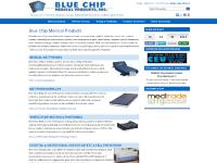 Manufacturers of Therapeutic Support Surfaces & Accessories, Mattress & Overlay Systems, Seating & Positioning : Blue Chip Medical