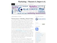 Marketing – Measure it. Improve it. | Internet marketing, new media, advertising and small business marketing