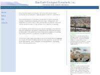 Blue Earth Ecological Consultants, Inc. Blue Earth Ecological Consultants, Inc.