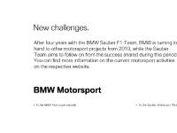BMW Sauber F1 Team - Website BMW Sauber F1 Team - Website