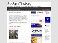 Body in Mind — Research into the role of the brain in chronic pain