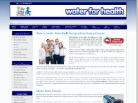 Water for Health, Alkaline Water and Green Superfood Drink Powders Water for Health, Alkaline Water and Green Superfood Drink Powders