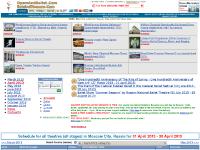 Schedule & tickets for all theatres in Moscow, Russia - BolshoiMoscow.com