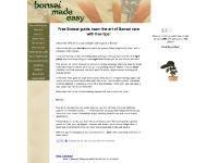 bonsai-made-easy.com bonsai, bonzai, bonsai care