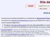 Site de Christophe BORELLY Site de Christophe BORELLY