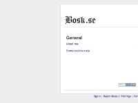 BOSK.SE BOSK.SE