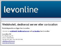 Dedicerad server, VPS och avancerat webbhotell hos Levonline - Boulediagnostics.se Dedicerad server, VPS och avancerat webbhotell hos Levonline - Boulediagnostics.se